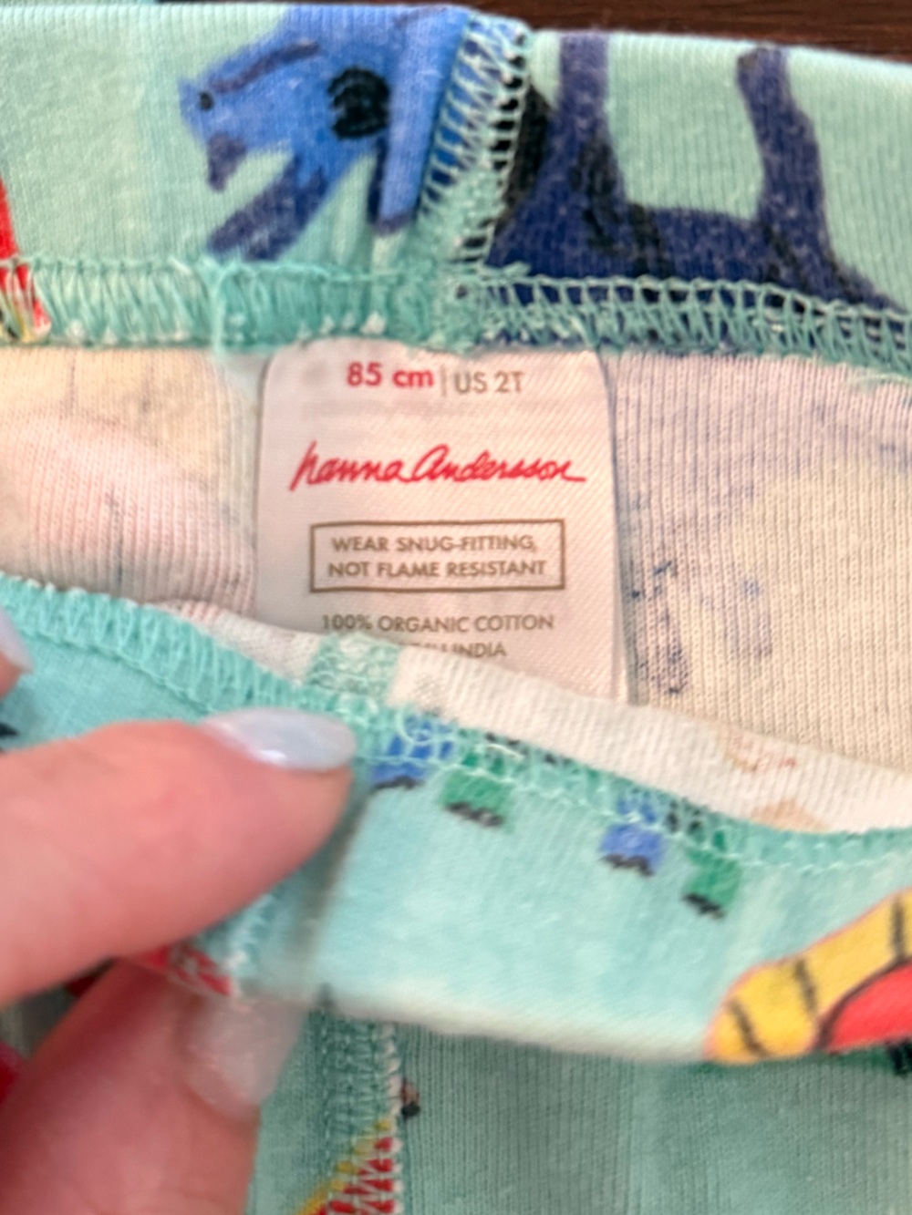 Dinosaur themed HannaJams™ Pajama Set - Picture 3 of 3
